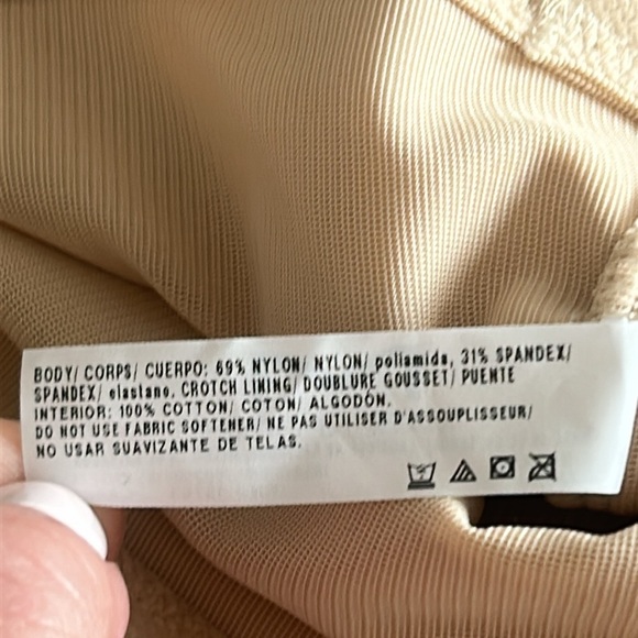 Maidenform High Waisted Firm Control Shaping Briefs Nude Size S - Picture 9 of 9